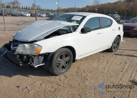 2011 Dodge Avenger Mainstreet from USA, damaged, VIN 1B3BD1FB6BN573441